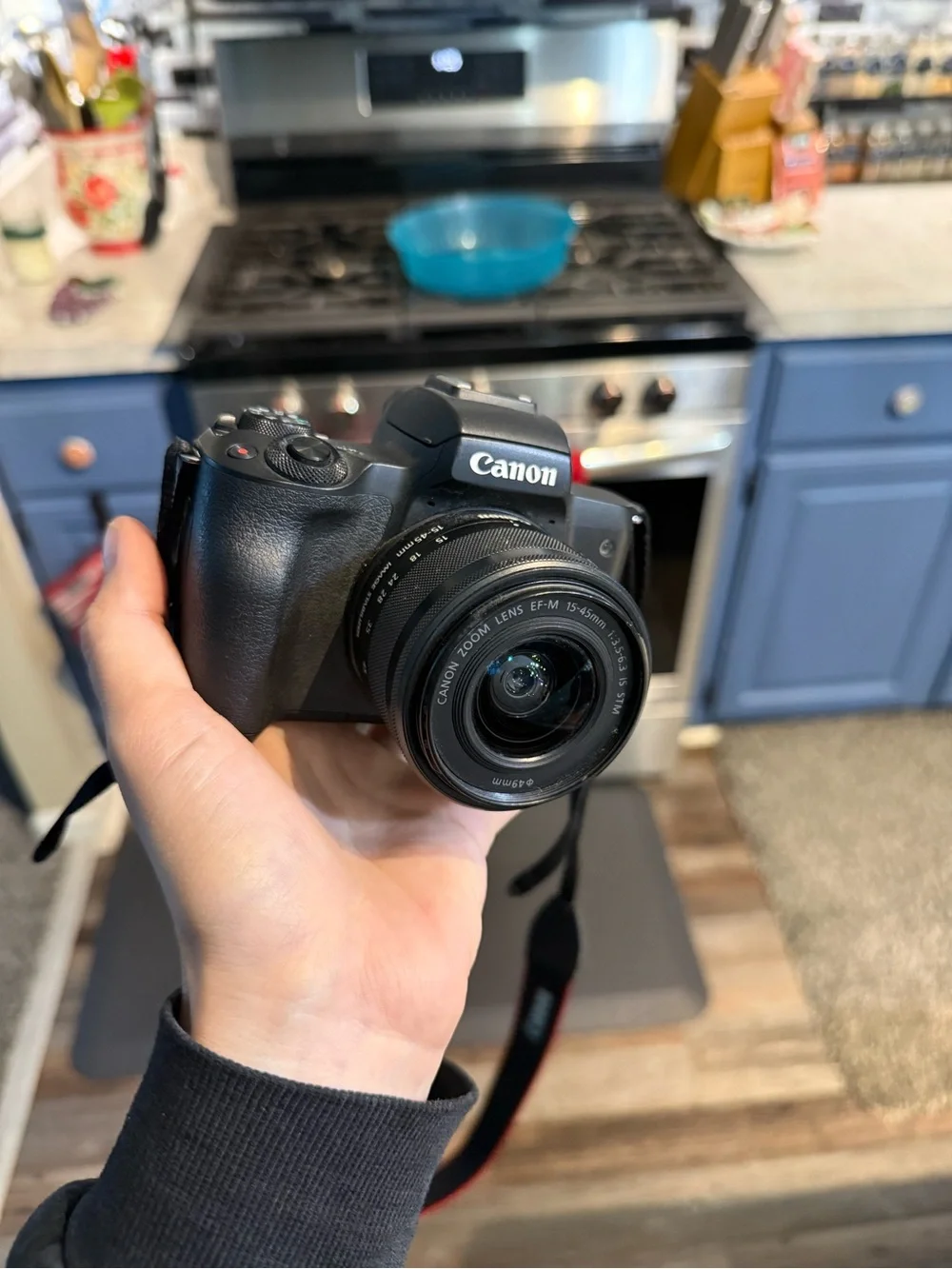 Canon EOS Digital Camera in Black